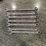Snap-on SOEXM707 Pc Flank Drive Plus Metric Wrench Set 10-15,17MM New. Fixed Price $224.95.