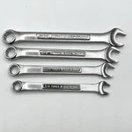 Vintage Craftsman 4-PC Combination Wrench Set -va- 44696 44695 44694 44693 Usa. Fixed Price $29.99.