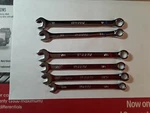 Kobalt Combination Wrenches - 12 Point Pt Metric And Sae. Fixed Price $29.99.