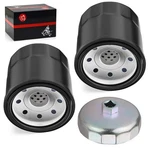 2X Oil Filter & Tool For Yamaha Rhino YXR450 YXR660 YXR700 2004-2013. Fixed Price $22.99.