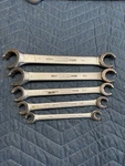 5 - Williams 6 And 12 Point Flare Nut Open End Wrenches Xfn Series Usa See Pics. Fixed Price $52.23.