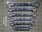 Mac 7PC Metric Double Box Wrench Set 7MM 21MM 12PT 6PT Ratcheting. Fixed Price $139.49.