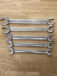 Snap On RXS12-RXS20 3/8"-5/8" Sae Piece Flare/open End. Fixed Price $75.00.