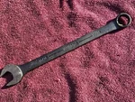 Vintage Williams 11/16" BXOE-22 Combination Wrench, New Old Stock. Fixed Price $11.99.