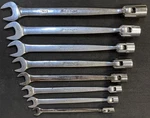 Snap On Piece Sae Flex Head Open End Wrench Set 3/8-3/4 FHO607B With 5/16. Fixed Price $469.99.