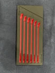 Snap-on Tools FMWR02B 6PC Wrench Organizer Foam Metric 20-25MM. Fixed Price $135.00.
