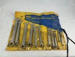 Vintage Easco 11 Piece Metric Combination Wrench Set #92 352 W/orig Case 7-17MM. Fixed Price $137.80.