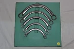 Snap-on Tools Usa 5PC 12PT Sae Half-moon Box Wrench Set (7/16-15/16") CX605 P21. Fixed Price $218.49.