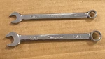 Lot Of Snap-on Sae Point Combination Wrenches (5/16" OEX100B- 3/8" OEX120B). Fixed Price $48.00.