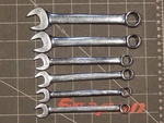 Snap On 6PC Piece British Standard Short Wrench Set 3/16B 3/8BS 12PT Woex Ba. Fixed Price $237.49.
