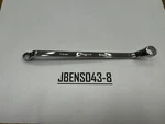 Snap-on Tools Usa New 8MM 10MM Metric Chrome Deep 60 Offset Box Wrench XOM810. Fixed Price $69.95.