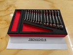 Snap-on Tools New 14PC Metric Master Midget Combo Wrench Foam Set OXIMET01FBR. Fixed Price $599.95.