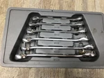 Gearwrench 6PC Metric Double End Flare Nut Set 9-21MM 6-POINT. Fixed Price $49.94.