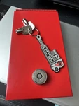 Rare Snap On KRA-444 Lock Box Vintage Red Tool Storage Access 2 Keys. Fixed Price $255.00.