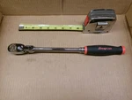 Snap-on Usa 3/8" Drive Comfort Grip Handle Flex Head Ratchet No FHLF80A. Fixed Price $162.00.