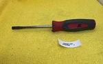 Snap On SHD306 3/16 Red Flat Instinct Grip Mini-tip Screwdriver Engraved. Fixed Price $26.64.