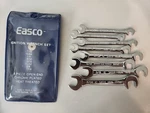 Easco 8 Piece Sae Midget Ignition Open End Wrench Set #92 160, Made In Usa. Fixed Price $19.99.