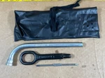 2009 - 2017 Volkswagen Tiguan Spare Wheel Tools 4D0012219A; 1T0805615A Oem .. Fixed Price $74.99.