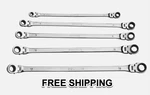 New Mountain Metric Double Box Reverse Ratcheting Flex Head Wrench Set Free Ship. Fixed Price $165.00.
