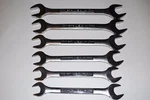 New Craftsman 6-PC Metric Large Industrial Open End Wrench Set. Made Usa. Fixed Price $139.95.