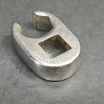 Snap On Tools 3/8" Drive Point Sae 1/2" Crowfoot Flare Nut Line Wrench FRX160. Fixed Price $22.00.