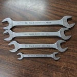 Qty 4 Par-x (snap On) Open End Wrenches 3/8 To 13/16. Fixed Price $34.50.