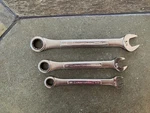 Craftsman Va Series 42639 42638 42637 Pc. Ratcheting 12 Pt. Wrench Set / Usa. Fixed Price $40.00.