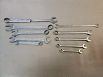 Vintage Par-x (by Snap On) Combination Wrenches + New Britian Usa. Fixed Price $24.01.