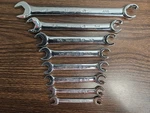 Matco Tools Peice Sae Flare Nut Wrench Set 3/8" - 7/8". Fixed Price $199.99.