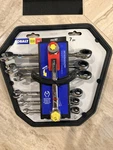Kobalt 7 Piece Ratcheting PRO90 Wrench Set #0961328. Fixed Price $38.00.