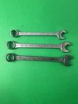 Mac Tools Wrench Lot Of 3 Sardina Oh CH14, CW16, CA16. Fixed Price $24.95.