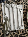 Craftsman Large V, & +=v= Pc Sae 12 Pt Wrench Set 13/16"- 1-5/16" Usa. Fixed Price $89.99.