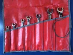 Snap-on Sae Piece Flare Nut Wrench Set C-75B Made In Canada. Fixed Price $144.02.