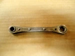 Trw 72701 Combination Box End Ratchet Wrench 3/8 7/16 Point Q. Fixed Price $12.00.