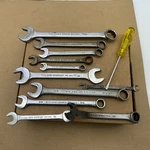 Proto Professional 12PC Wrench Lot Mixed Set Open Combination Usa Challenger Etc. Fixed Price $34.95.