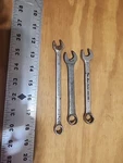 Blue Point Combination Wrench Set Sae. Fixed Price $30.00.