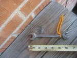 1950S Vintage Vlchek - Alloy *** 9/16" & 5/8" Open End Wrench W1820 Usa. Fixed Price $10.85.