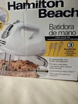 Hamilton Beach Hand Mixer Attachments Beaters Set Of 3 New In Opened Box. Fixed Price $20.00.